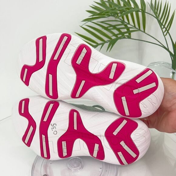 Sorel Explorer Blitz Stride Women's Size 6 Green White Lace Up Sneakers Shoes - Picture 12 of 16